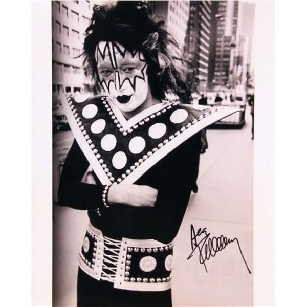 Ace Frehley signed promo photo