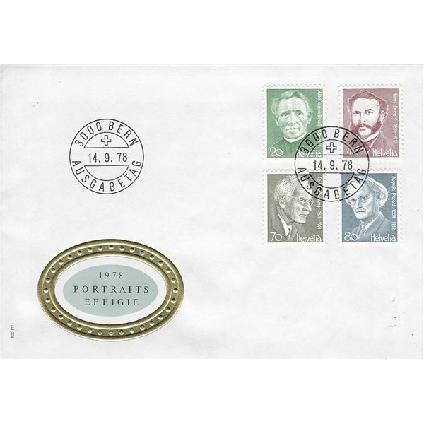 Swiss - First Day Cover - 1978