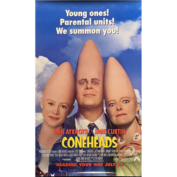 Coneheads original movie poster