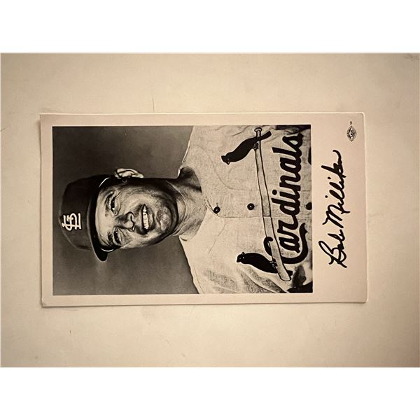 Bob Milliken facsimile signed photo. 3x5 inches