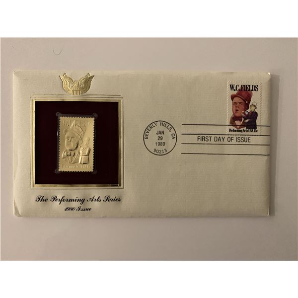 W.C. Fields - First Day Cover - Beverly Hills, CA. - 1980