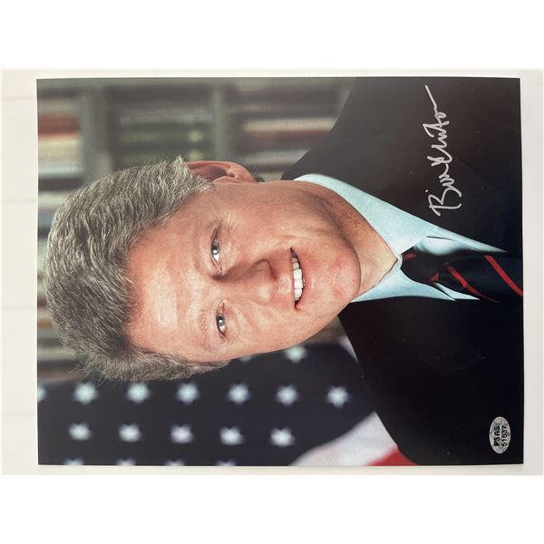 President Bill Clinton signed photo