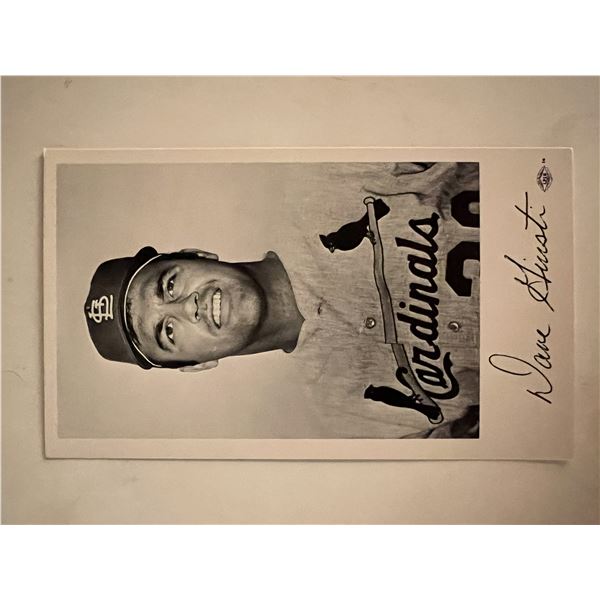 Dave Giusti facsimile signed photo. 3x5 inches