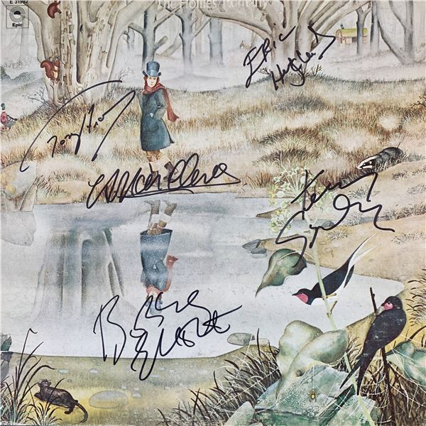 The Hollies Romany signed album. GFA Authenticated