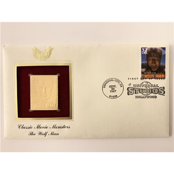 The Wolf Man - First Day Cover - Universal City, CA. - 1997