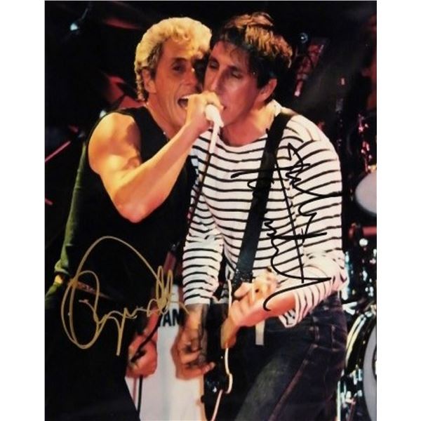 The Who signed promo photo