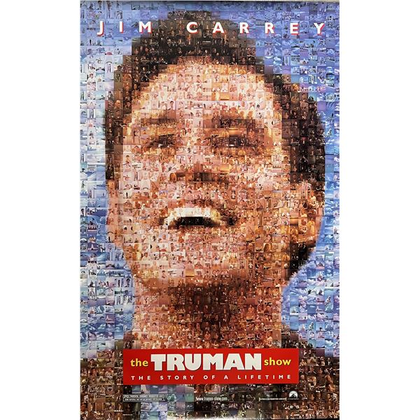 The Truman Show 1998 double-sided original movie poster
