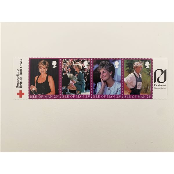 British Red Cross Princess Diana commemorative stamp set