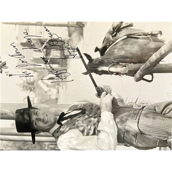 Hugh O'Brian signed photo