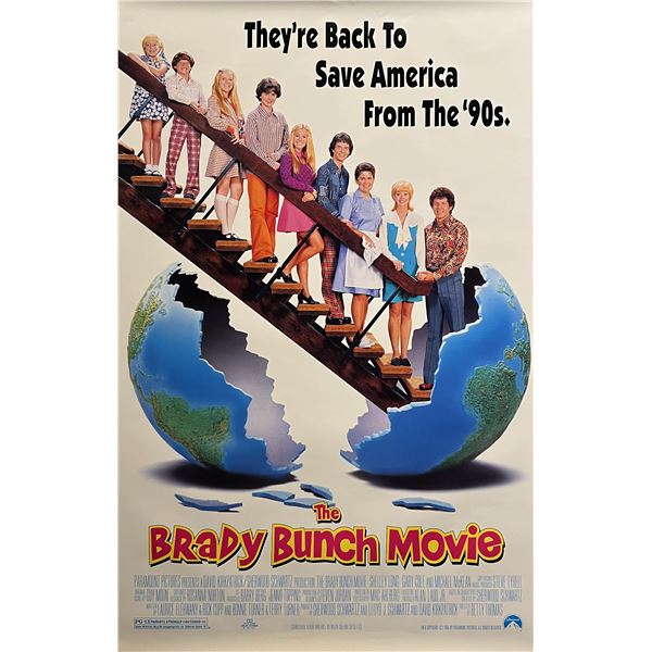 The Brady Bunch 1995 original movie poster