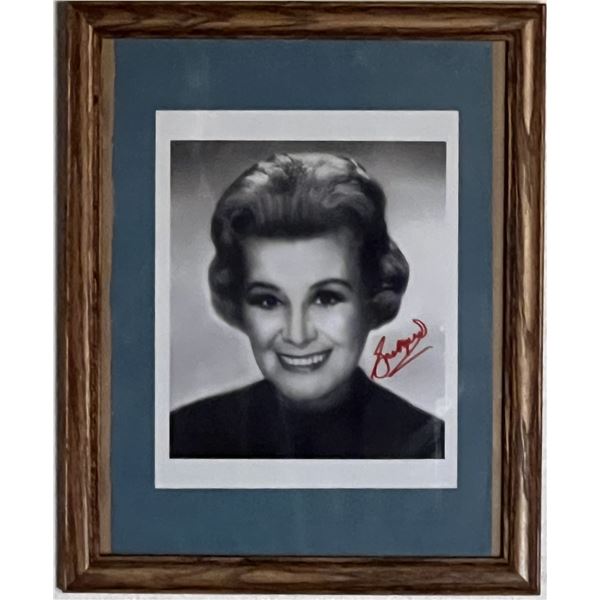 Rose Marie signed photo