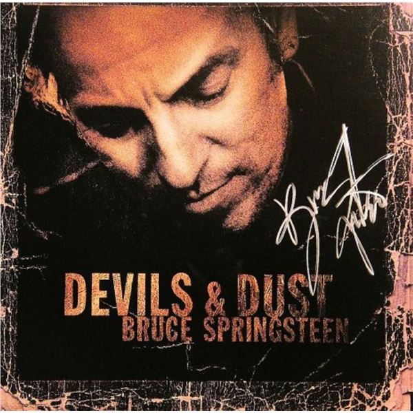 Bruce Springsteen signed "Devils & Dust" album
