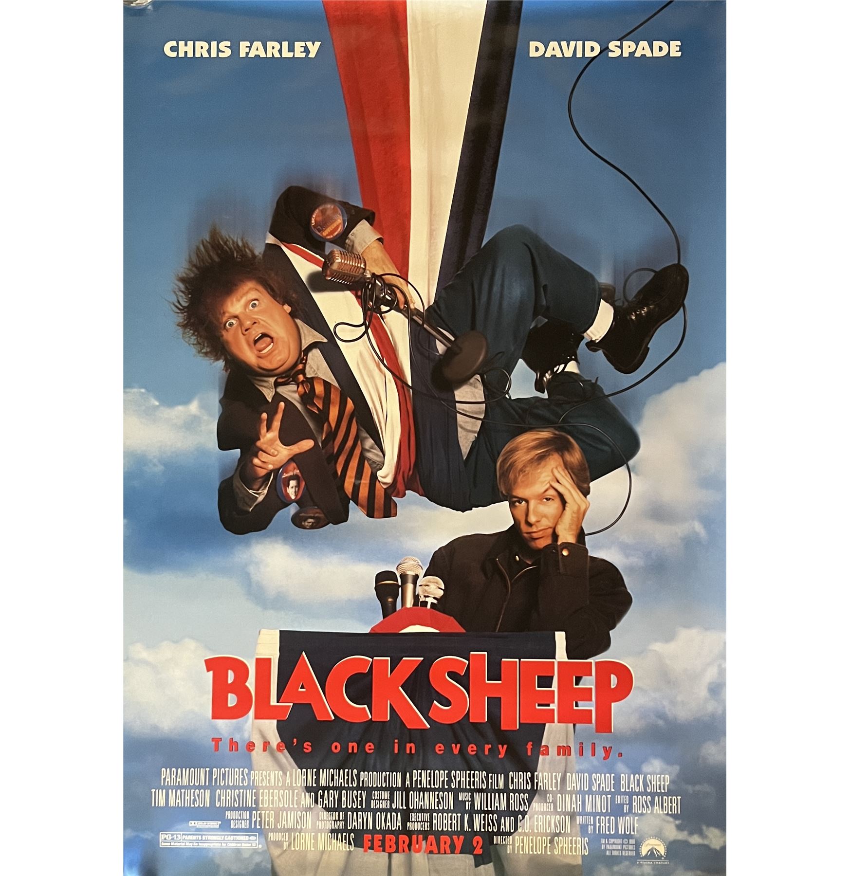 Black Sheep 1996 Original Movie Poster
