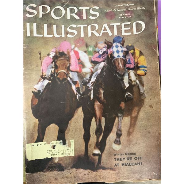 Sports Illustrated Magazine 1959 Winter Racing Issue