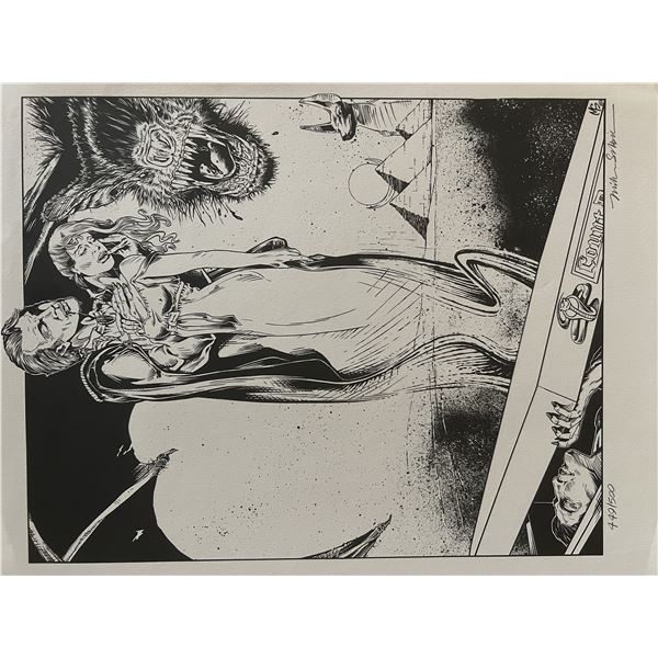 Unknown artist signed print