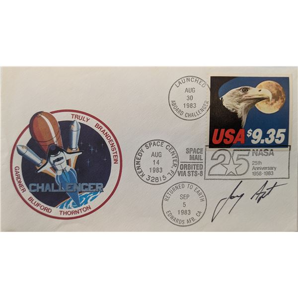 Jerome "Jay" Apt Signed NASA 25th Anniversary Challenger First Day Cover
