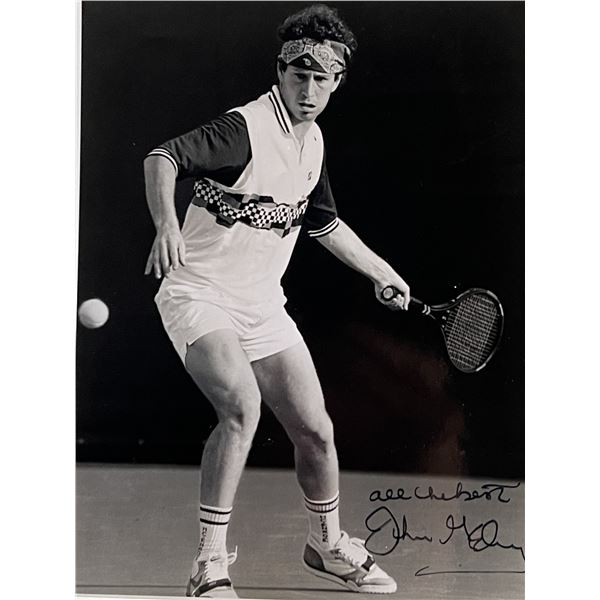 John McEnroe signed photo