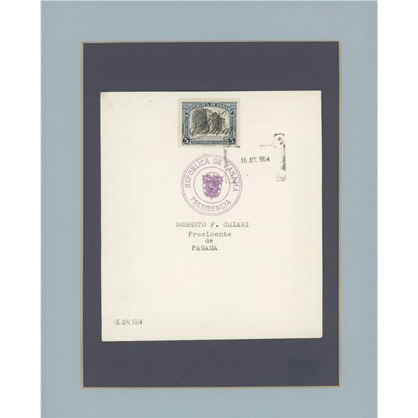 Roberto F. Chiari mounted presidential seal