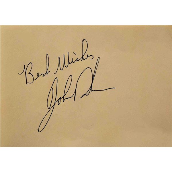 John Bonham signature slip