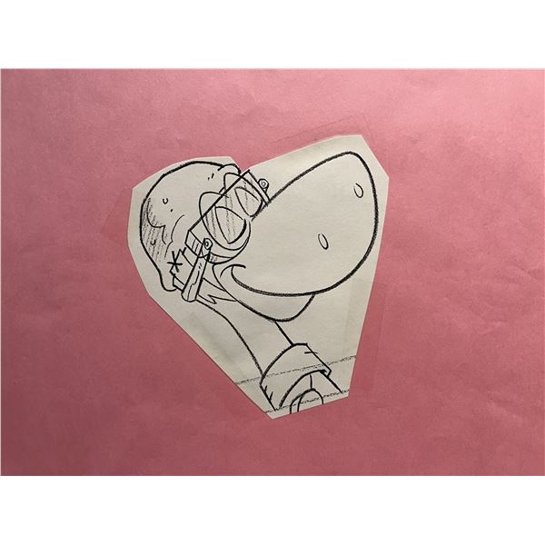 Flintstones Dino original artwork