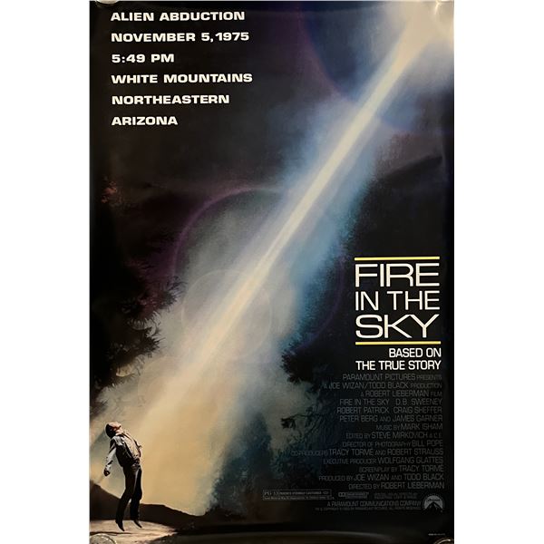 Fire in the Sky 1993 original movie poster