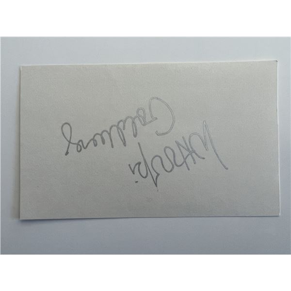 Whoopi Goldberg original signature