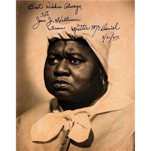 Gone With The Wind Hattie McDaniel signed photo