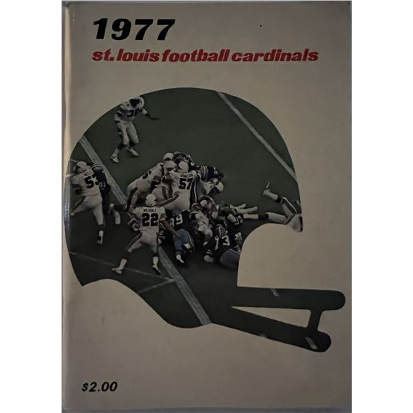 1977 St. Louis Cardinals team program