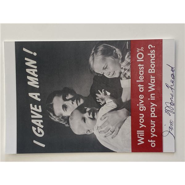 Jim Morehead signed photo