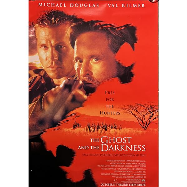 The Ghost and the Darkness 1996 original movie poster