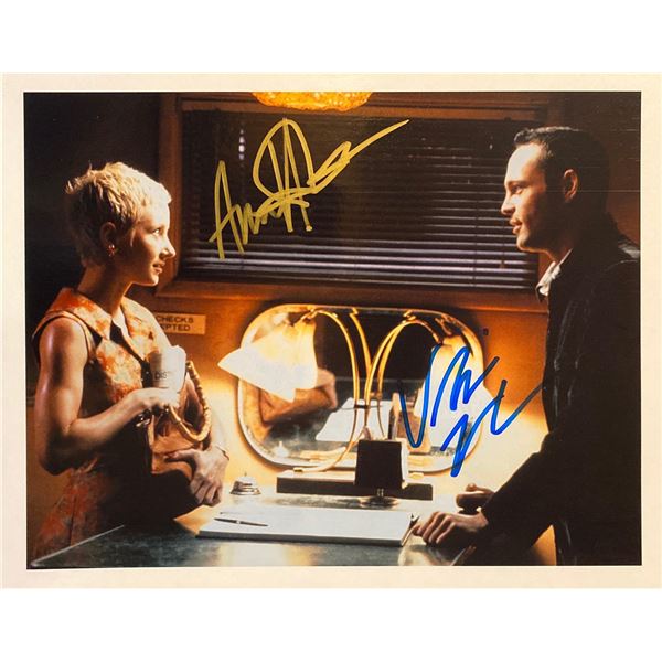 Psycho Ann Heche and Vince Vaughn signed movie photo