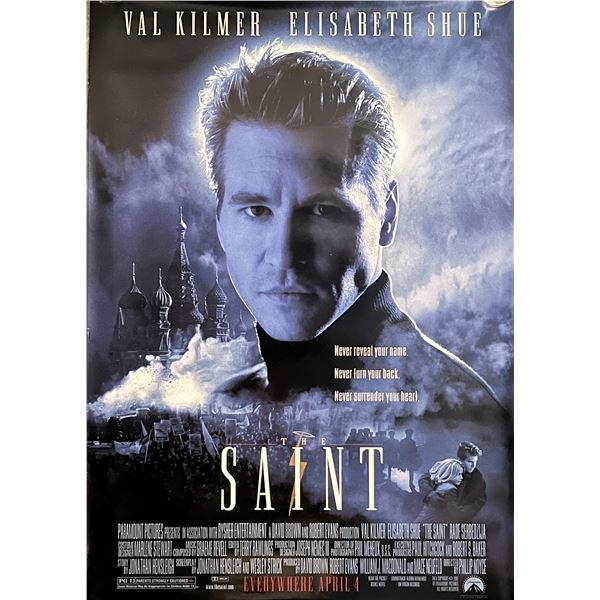 The Saint 1996 original movie poster