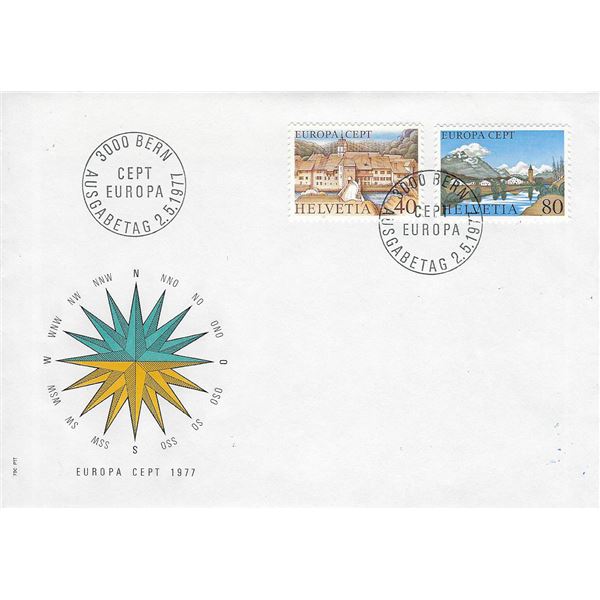 Swiss - First Day Cover - 1977