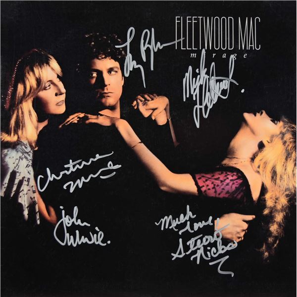 Fleetwood Mac signed Mirage album