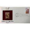 Image 1 : Wildlife of Our Fifty States Ringtail Gold Stamp Replica First Day Cover