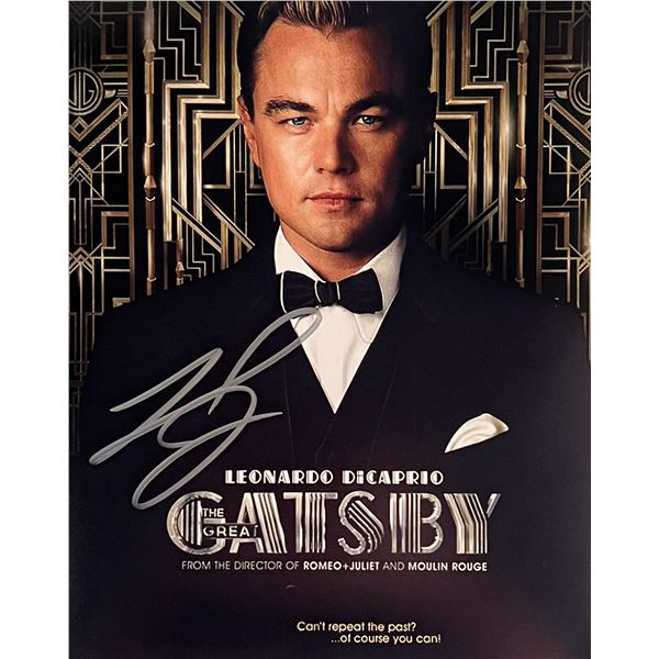 The Great Gatsby Leonardo DiCaprio signed photo