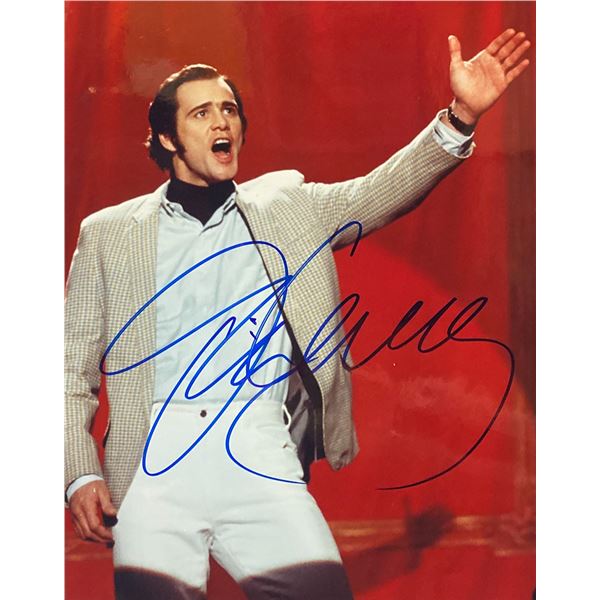 Jim Carrey Signed Movie Photo. GFA Authenticated