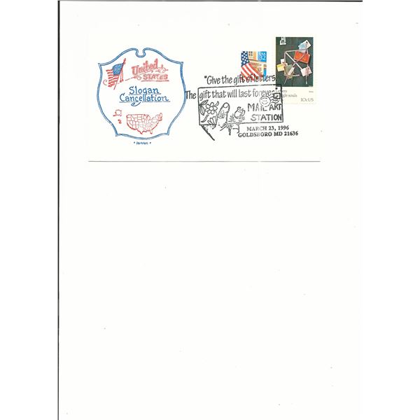 Goldsboro, MD - First Day Cover - 1996