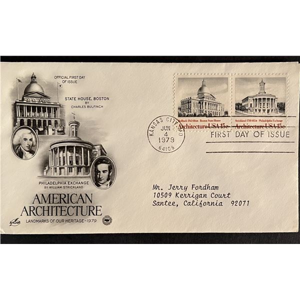 American Architecture First Day Cover