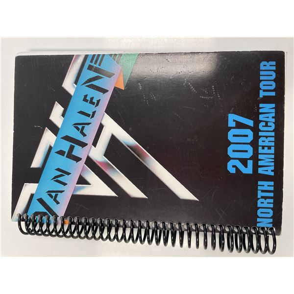 2007 Van Halen Tour Book