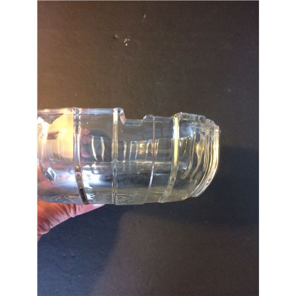 United States Congress Etched Glass Ashtray.