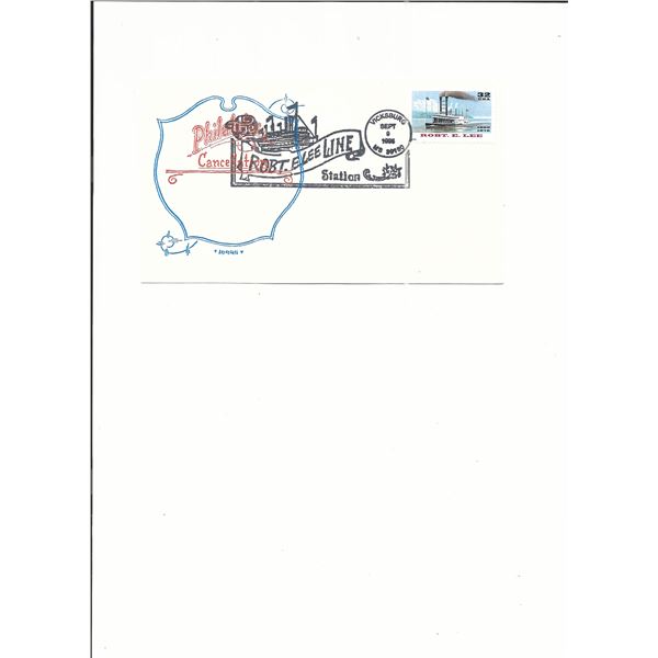Vicksburg, MS - Robert E. Lee Line - First Day Cover - 1996