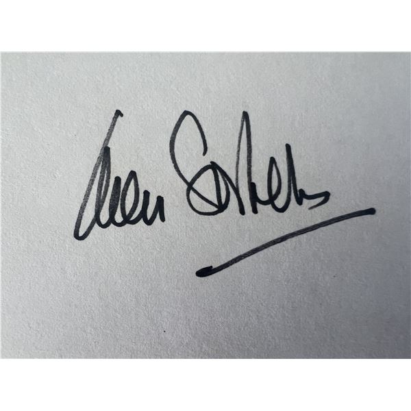 Ann Sothern original signature
