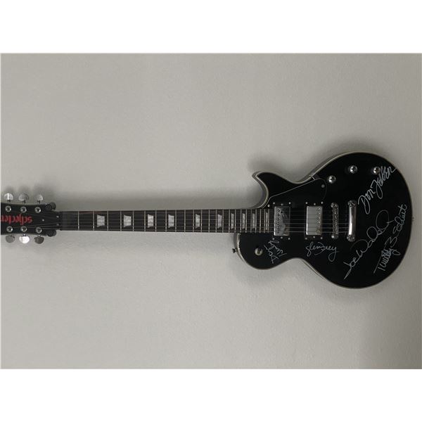 The Eagles band signed guitar