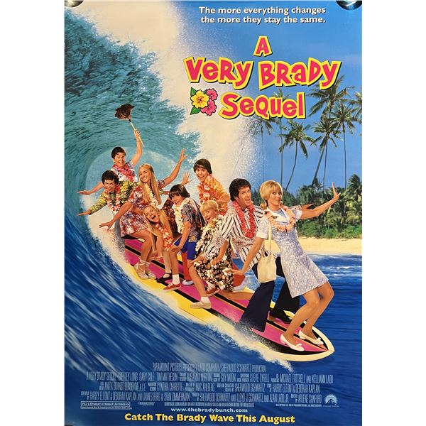 A Very Brady Sequel 1996 original movie poster