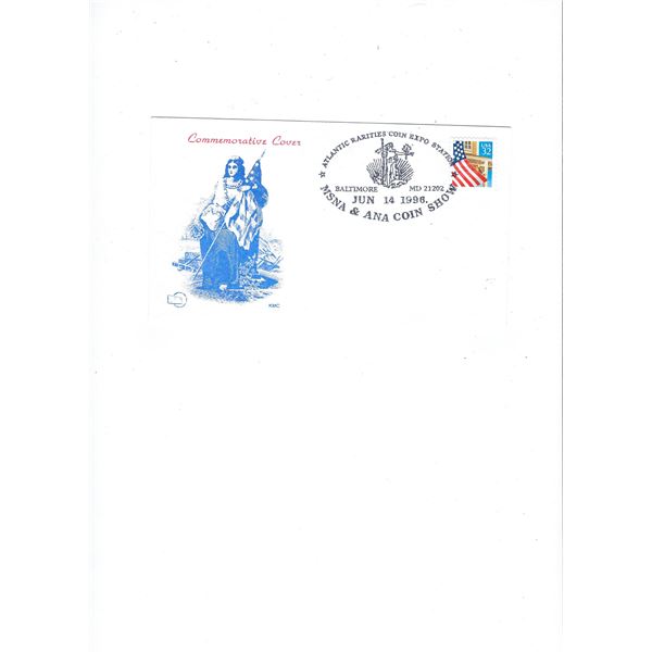 Baltimore - MSNA & ANA Coin Show - First Day Cover - 1996