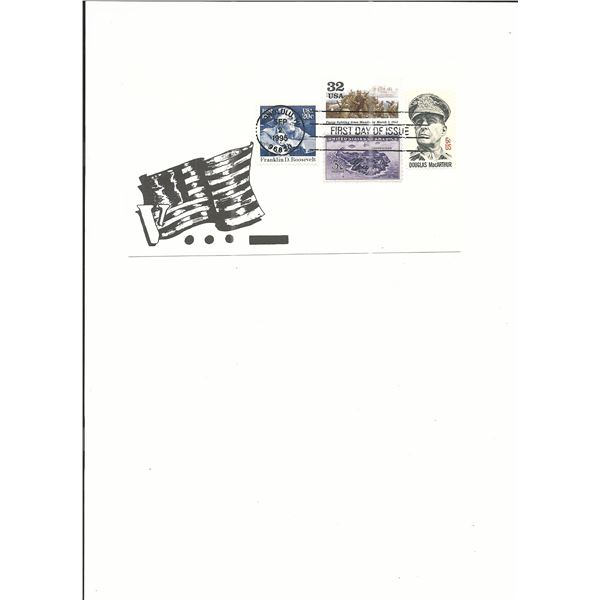 V-J Day 50th Anniversary - First Day Cover - Honolulu, HI - 1995