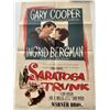 Image 1 : Saratoga Trunk vintage movie poster