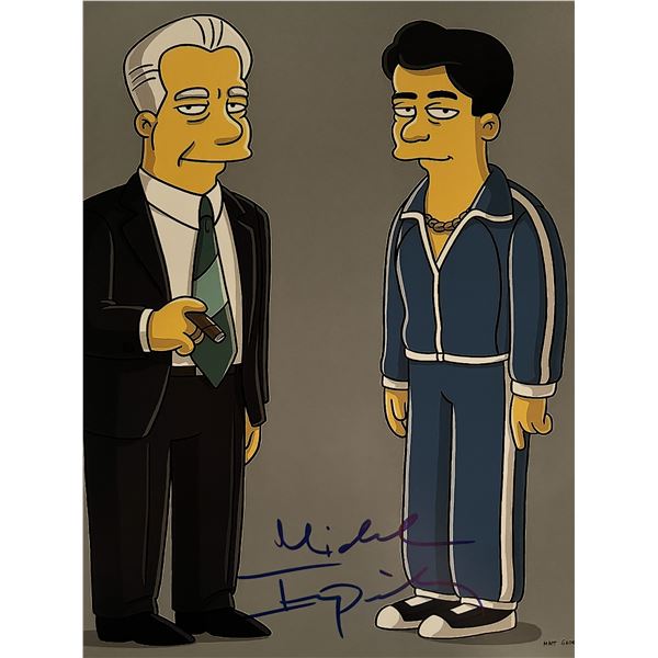 The Simpsons Michael Imperioli signed photo