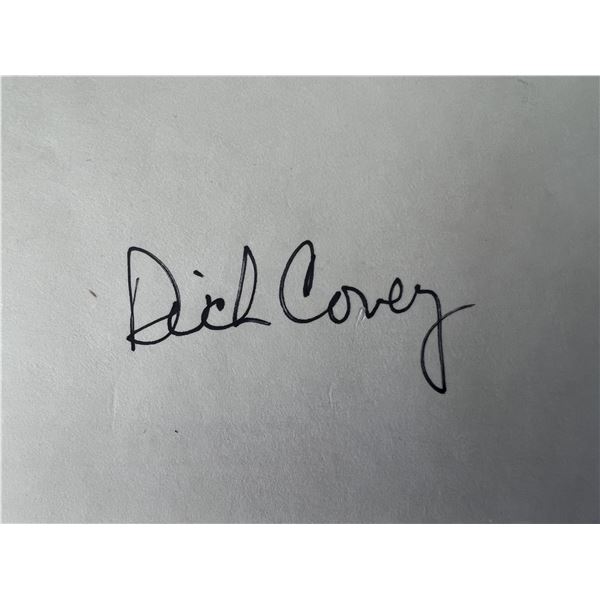 NASA astronaut Richard O. Covey original signature